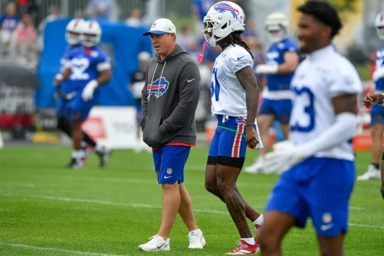 Bills' DC Leonhard emphasizes tackling for preseason opener